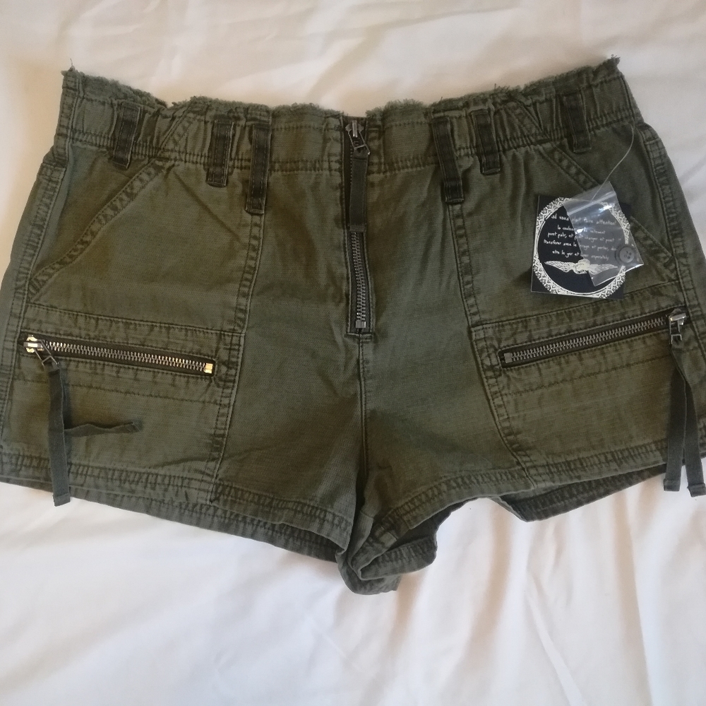 Free People Bootcut Cargo Shorts